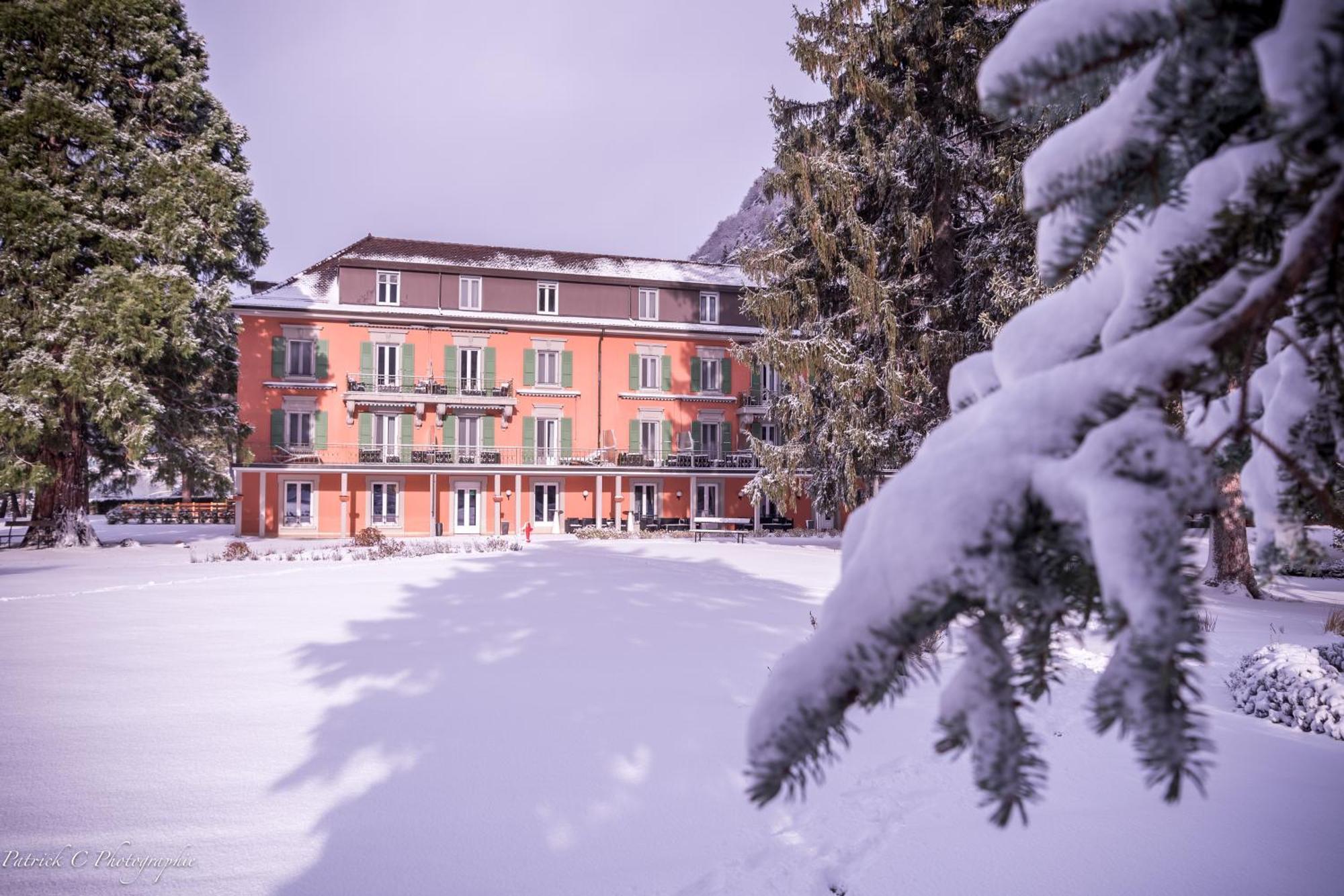 Grand Hotel Des Bains Lavey-les-Bains Bagian luar foto
