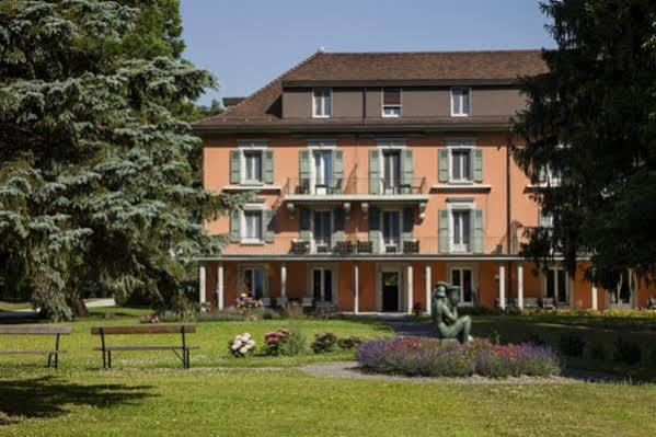Grand Hotel Des Bains Lavey-les-Bains Bagian luar foto